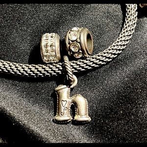 BRIGHTON LETTER “H” initial charm.